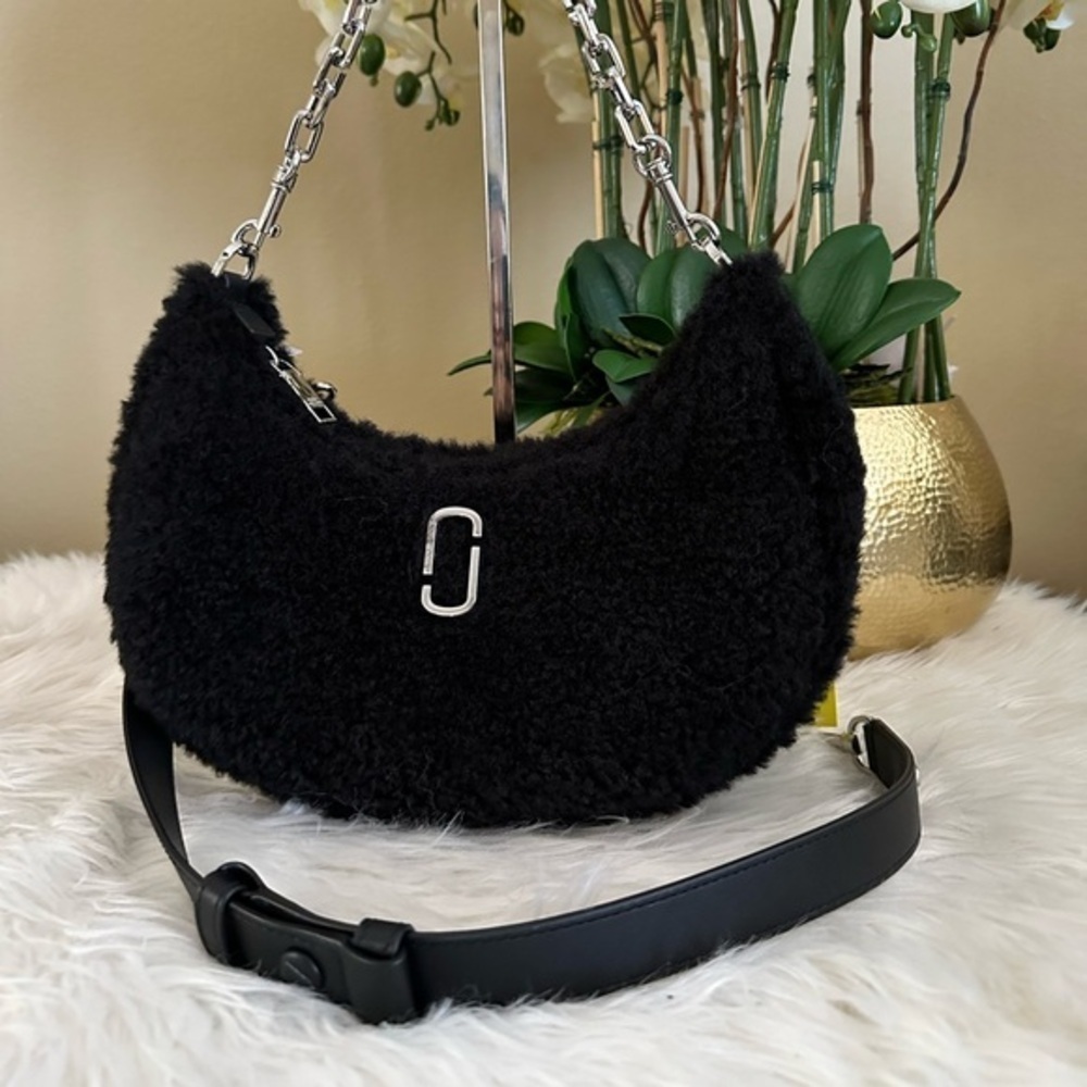 New Marc Jacobs THE TEDDY CURVE BAG - Picture 2 of 14